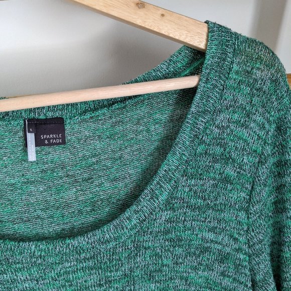 Urban Outfitters Sparkle & Fade 3/4 Sleeve Sweater - Picture 3 of 3